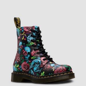 Floral girls Doc martens